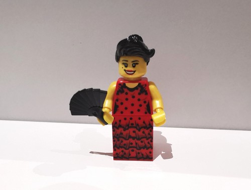 Lego flamenco dancer col086 - lego,