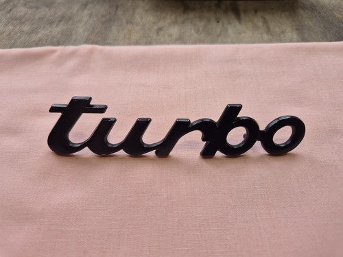 Porsche 911 turbo badge - 911,