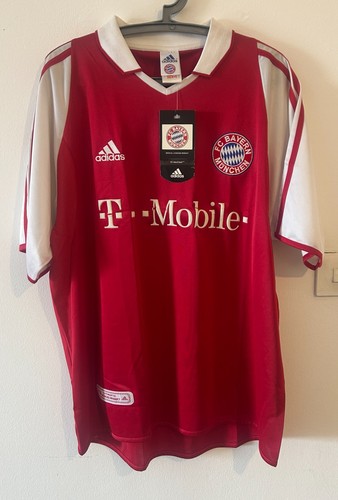 Bayern munchen jersey - bayern, 2003/04