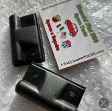 Classic Fiat 500, 126, 600 Sun Visor Hinge Hook With Metal Plate Pair New