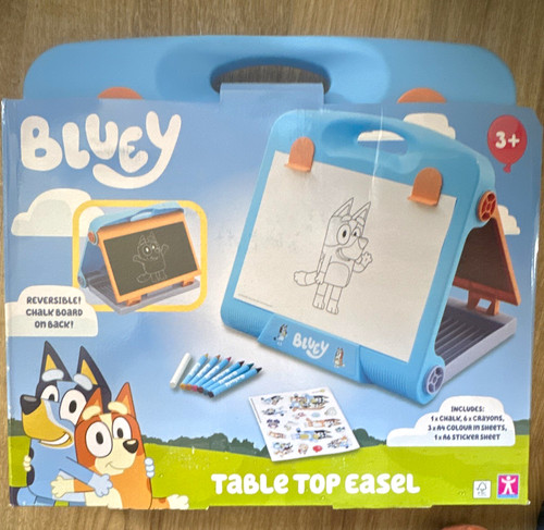Bluey tabletop easel - bluey,