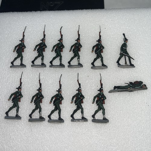 Zinnfiguren tin flat soldiers - zinnfiguren,