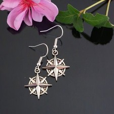 Dangle Drop Star Compass