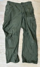 Good Used US Army Vietnam Issue Ripstop Jungle Trousers Size Medium Regular 1969