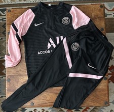 Mens Nike PSG Tracksuit Black