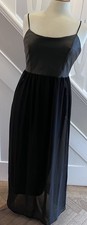  Women's Black Strappy Dress