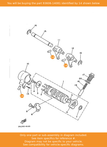 Yamaha pin dowel - yamaha, pin,