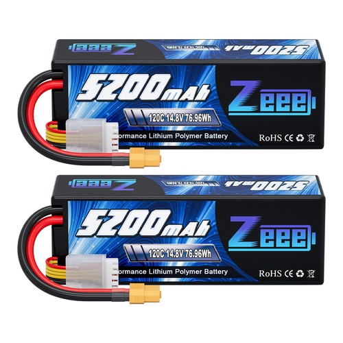 Zeee 4s 5200mah 120c - 2x, 14.8v