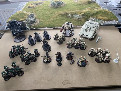 Dark angels army well - angels,