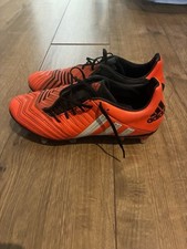 Adidas predator Incurza XTRX Men’s SG Boots Size UK8 Orange / White / Black