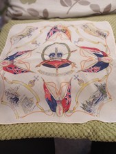 LOVELY VINTAGE HANKIES CORONATION KING GEORGE V1 AND QUEEN ELIZABETH + LACE ONE