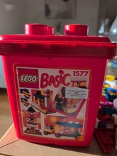 LEGO 1577 Red Bucket Vintage