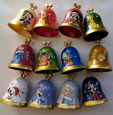 Disney Christmas Bells Complete Collection Morrisons Full set of 12 New Xmas 