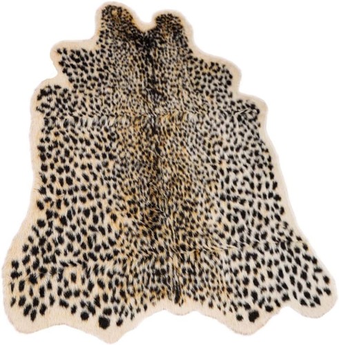 Faux cheetah rug - cheetah,