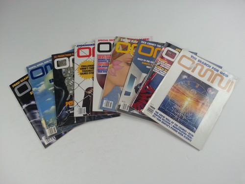 Vintage 1991 omni magazine - omni,