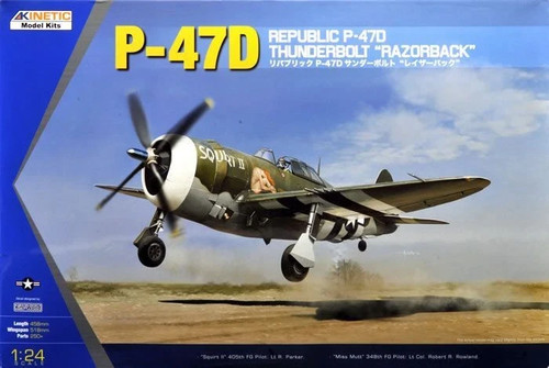 Kinetic republic p 47d - 1/24, p-47d