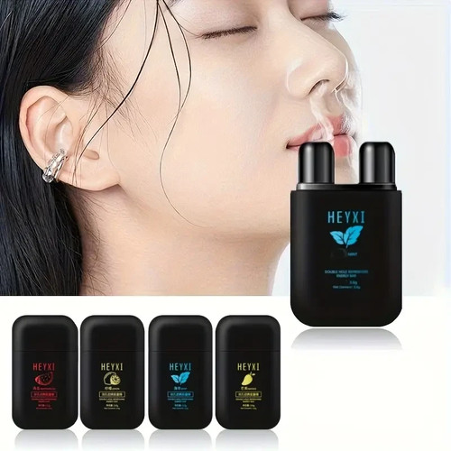 Double hole nasal inhaler - double,