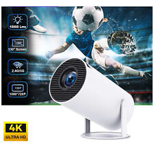 Portable Projector 4K for Mobile Phone Beamer 1080P Bundle Mini HDMI with Screen