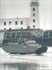 1994 WW2 Veterans DUKW Amphibious craft Scarborough News 9x7" Press photo