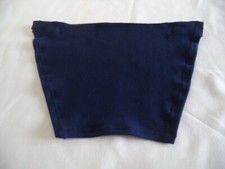 Beautiful, Dark Navy NO Lace modesty panel