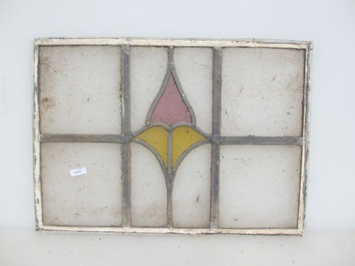 Antique stained glass window - antique,