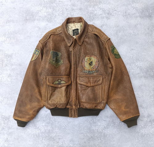 Avirex vintage 80s - avirex, leather