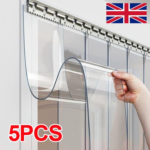 5pcs pvc plastic strip curtain - 5pcs,