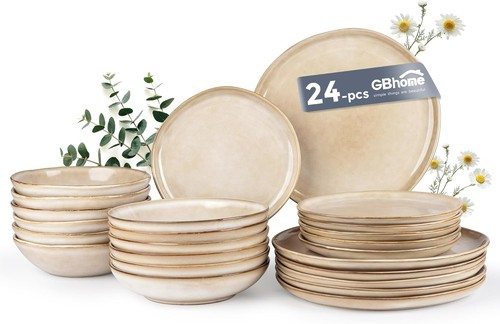 Stoneware dinner set for - stoneware,