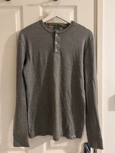 Superdry men grey cotton - grey,
