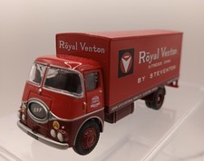 EFE 33702 OO SCALE ERF KV Twin Axle Boxvan Lorry Steventon Royal Venton China