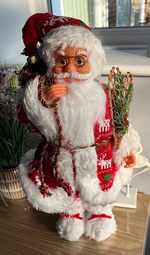 45cm santa claus with - 45cm, toybag