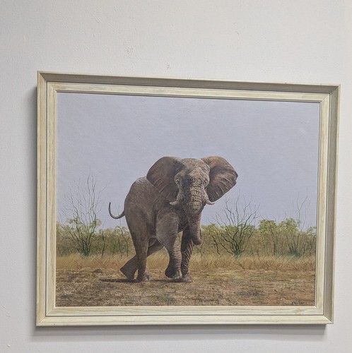 Vintage framed painting an - vintage, of