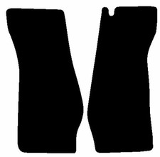 Tailored For TVR Tasmin Wedge 1984-1991 Black Basic Car Mats Autostyle