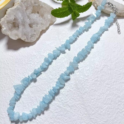 Chip bead natural crystal - natural,