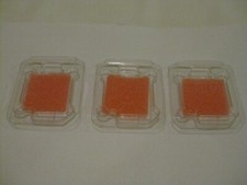 3x GENUINE Intel® CPU Clamshell Case Holder Protection LGA775 1150 1155 1156 ESD