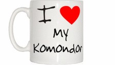I Love Heart My Komondor Mug