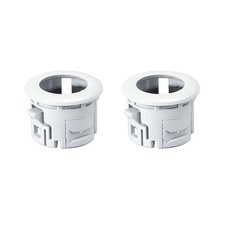 2pcs 89348-33010 White Bumper