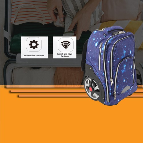 Rolling backpack with - backpack,