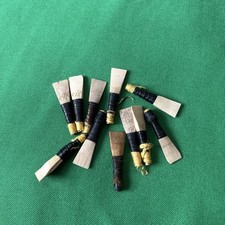 Selection Of Used Bagpipe Reeds , Various Makers And Conditions
