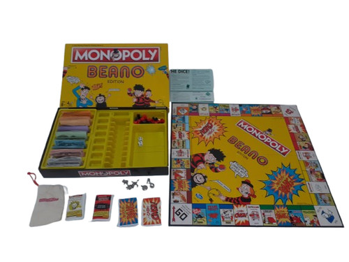 Monopoly beano edition board - monopoly,