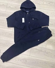 Ralph Lauren Men’s Navy tracksuit - size M | Hoodie and Joggers set