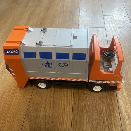 Playmobil recycling truck - playmobil, bin