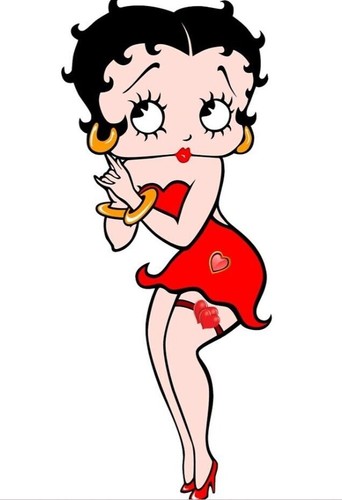 Betty boop sticker decal - boop,