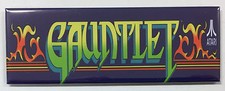 Gauntlet Arcade Game Marquee
