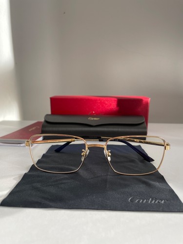 Cartier ct0347o 001 gold 55mm - ct0347o,