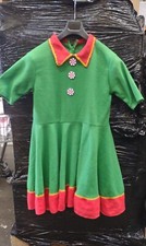 Christmas Elf Costume Xmas  Fancy Dress Outfit medium