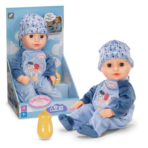 Baby annabell alex 36cm - 36cm, boy