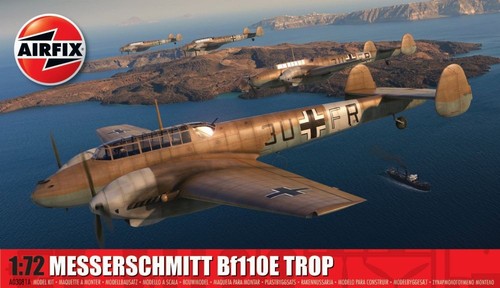 Messerschmitt bf110e trop wwii - messerschmitt,
