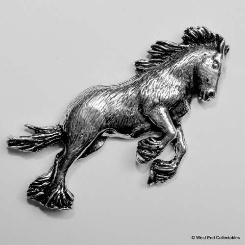 Shire plough horse - horse, pin