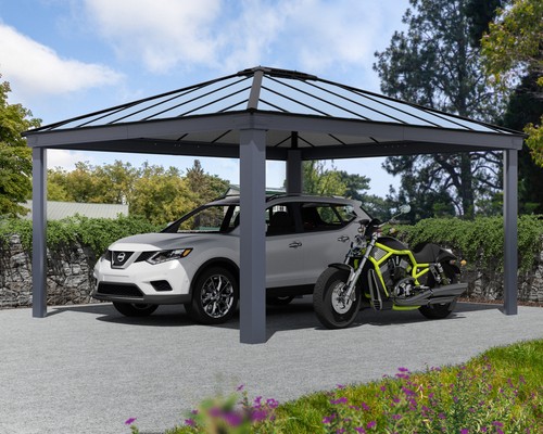 Double carport 2x4 canopy - double,
